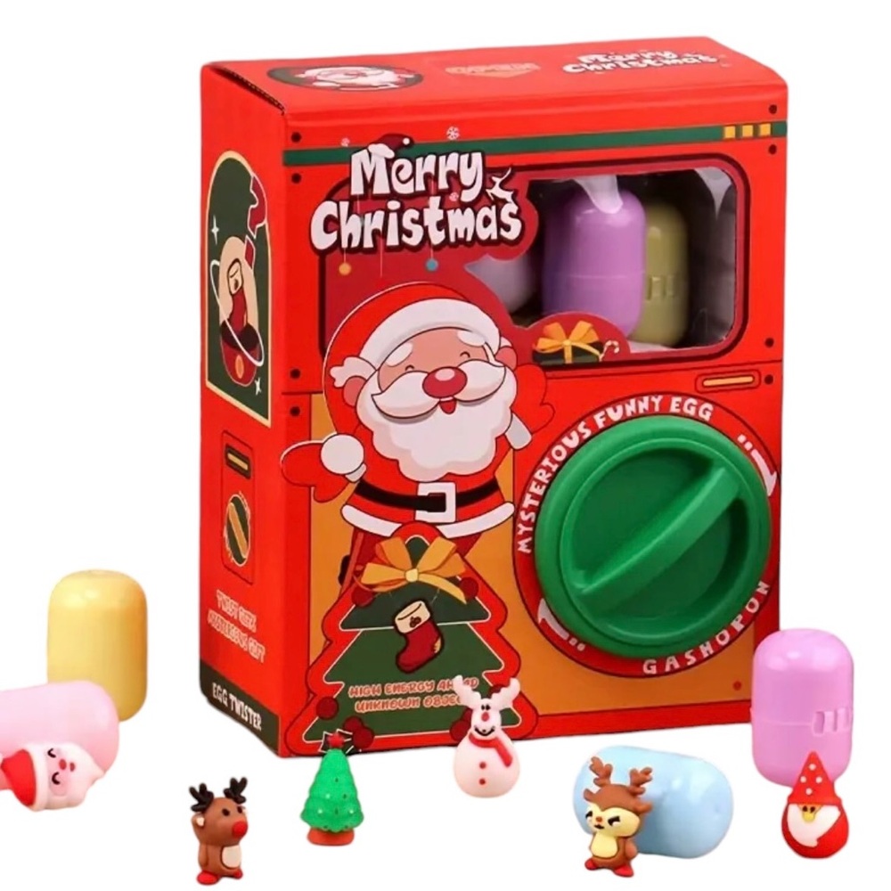 🎄 Gashapon Egg Twist Surprise Gift Box 6 Eggs